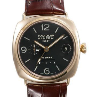 パネライ コピー PANERAI ラジオミール PAM00273 10デイズ GMT ブラック 【250本限定モデル】